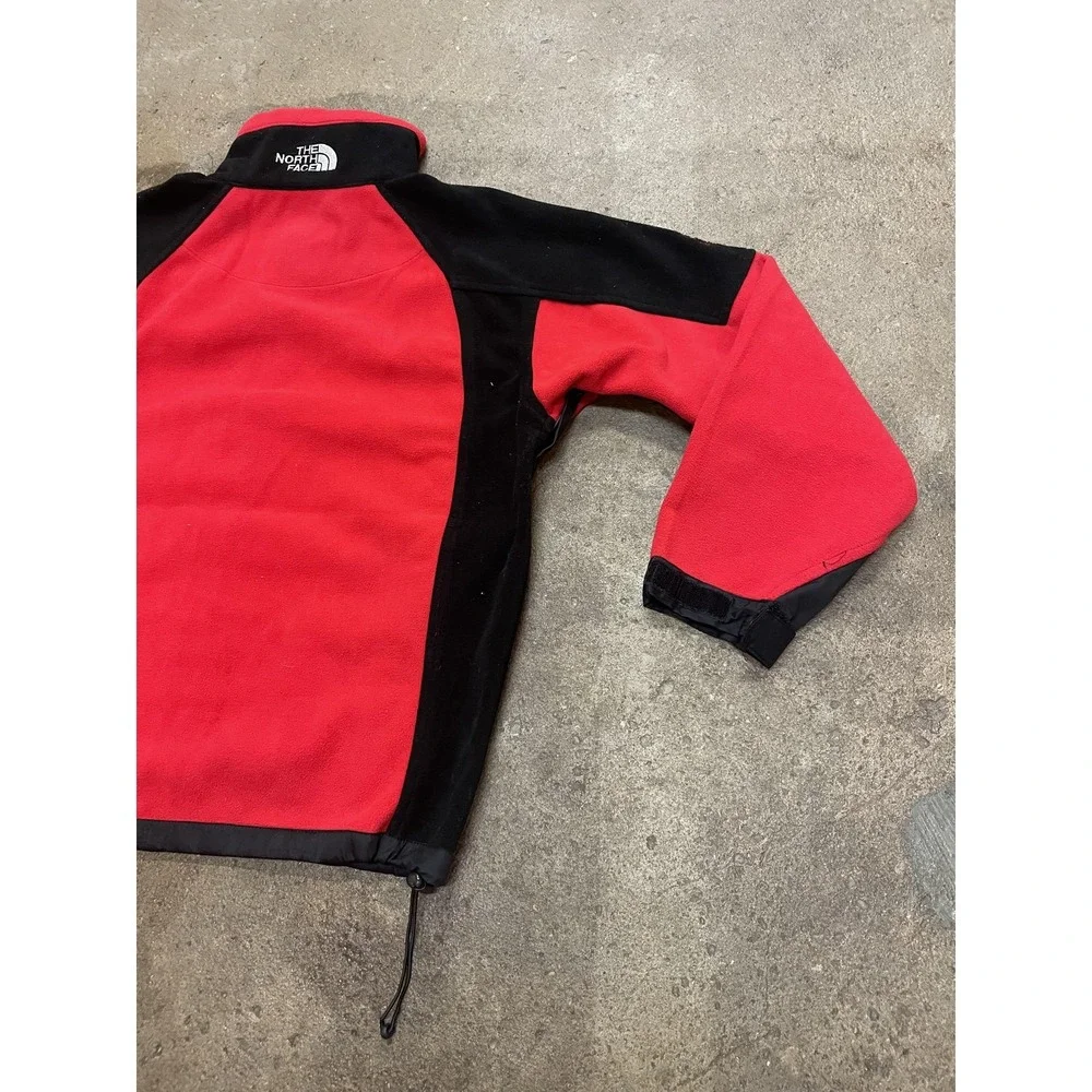 The North Face‎ Jacket Mens Medium Red Black Summit Series Windstopper Fleece